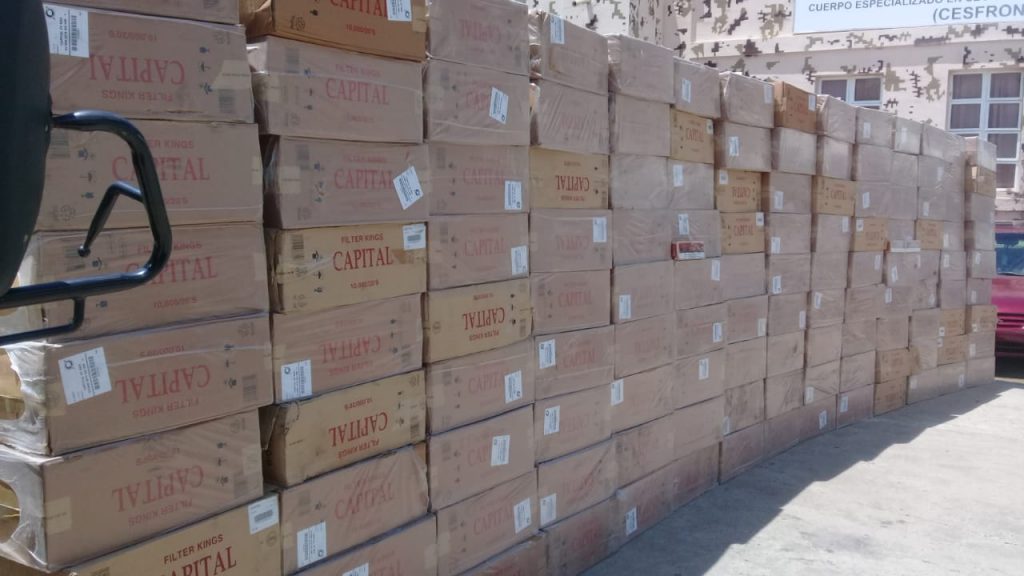 Frontière – Contrebande : saisie de plus d'une centaine de caisses de  cigarettes