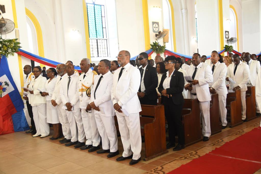 Te Deum 18 mai  Cap-Haïtien : le prêtre demande à Ariel Henry de