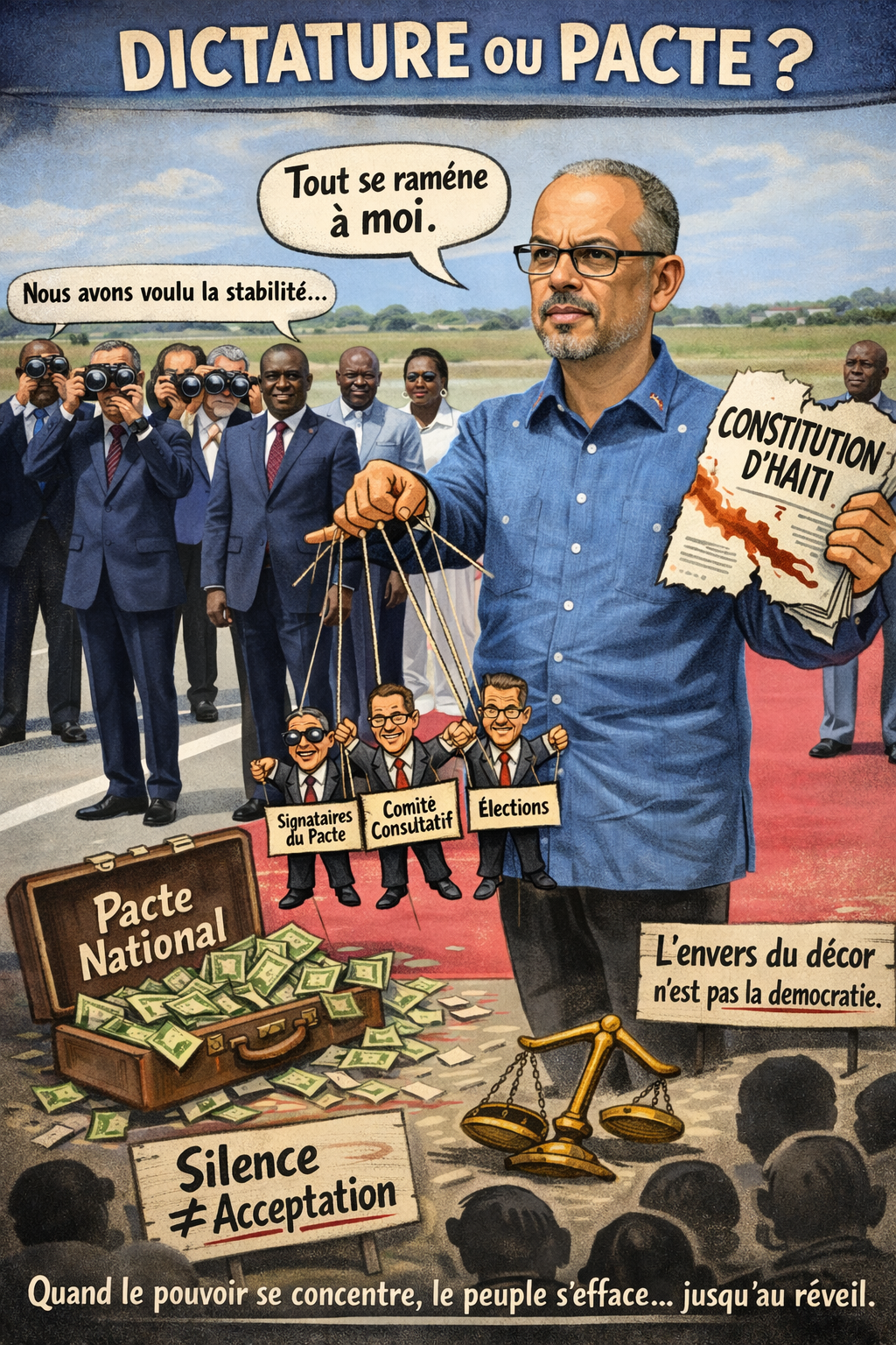 PRA. CE QUE JE PENSE : MAFIA TRANSNATIONALE ET DICTATURE EN HAITI