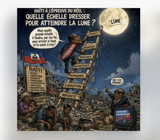 Haïti à l’épreuve du réel : quelle échelle dresser pour atteindre la Lune ? Haïti à l’épreuve du réel : quelle échelle dresser pour atteindre la Lune ?