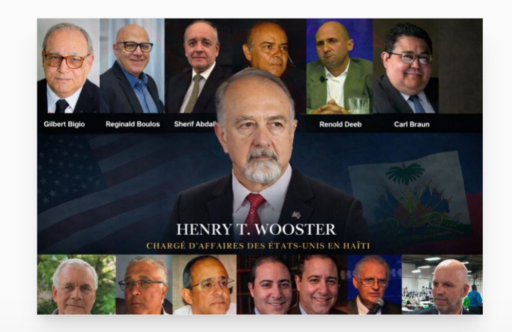 Haïti/Corruption – Affaire Deeb : Wooster dénonce la notion d’« élite répugnante » visant le secteur privé